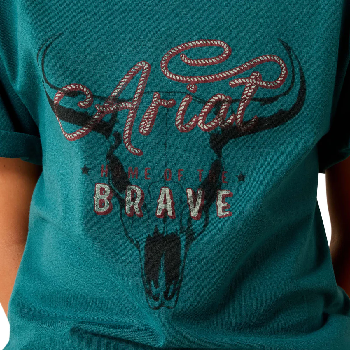 Ariat Kids Cattle Skull Freedom T-Shirt - Image 3