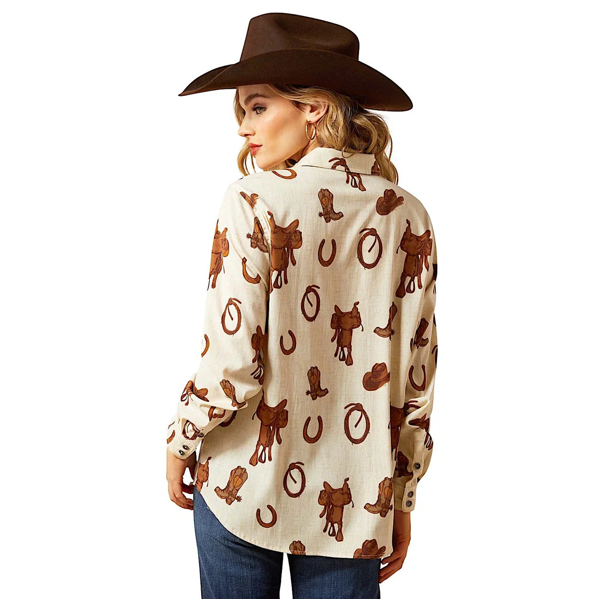 Ariat Womens Homestyle Button Up Shirt - Image 3