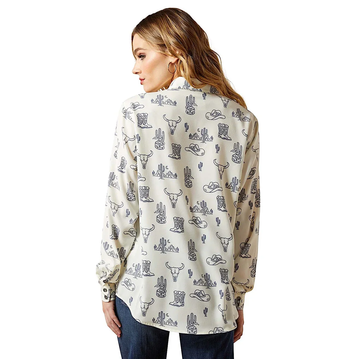 Ariat Womens Homestyle Button Up Shirt - Image 3