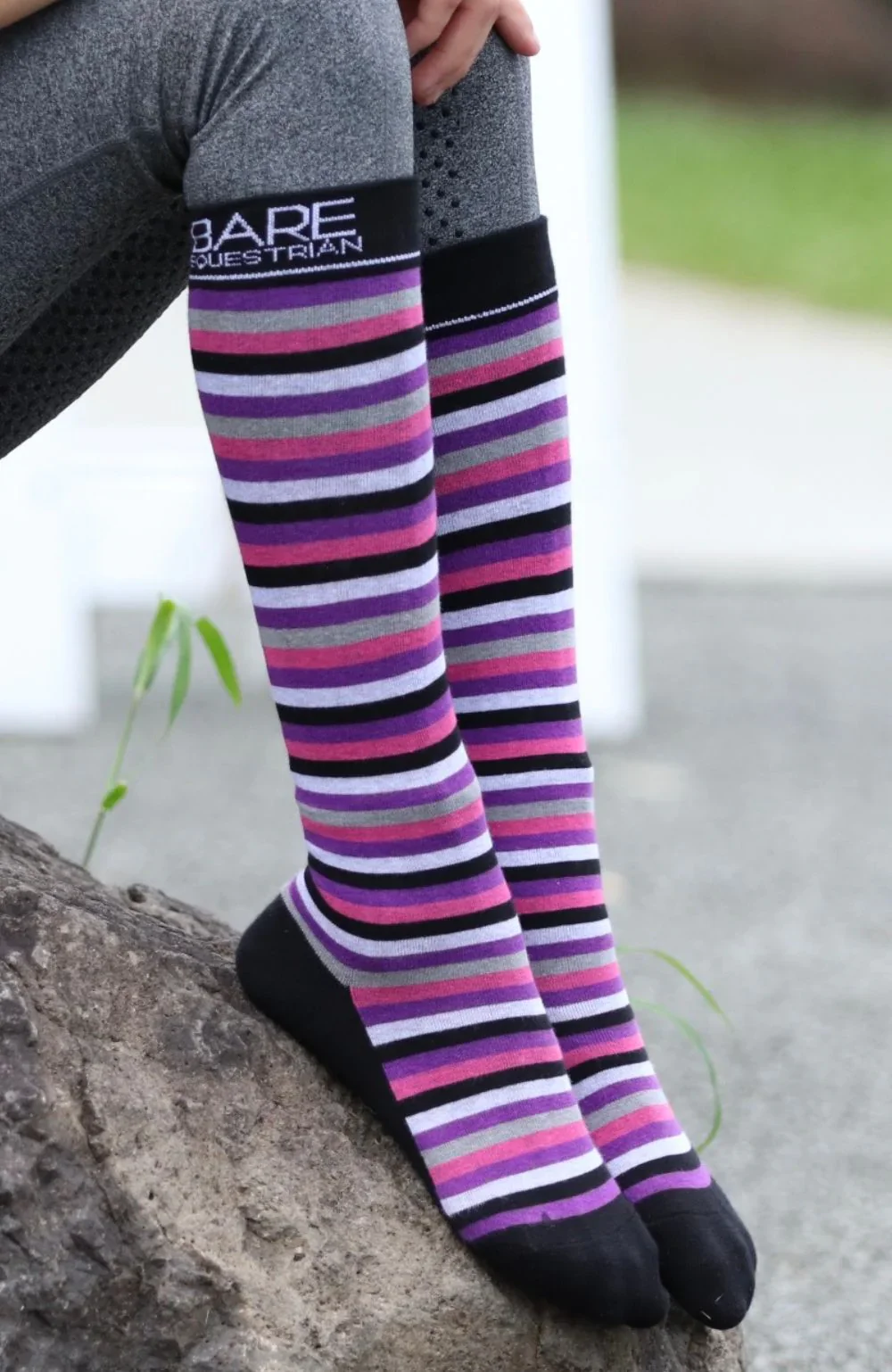 Bare Equestrian Youth Cotton Sock - Image 2