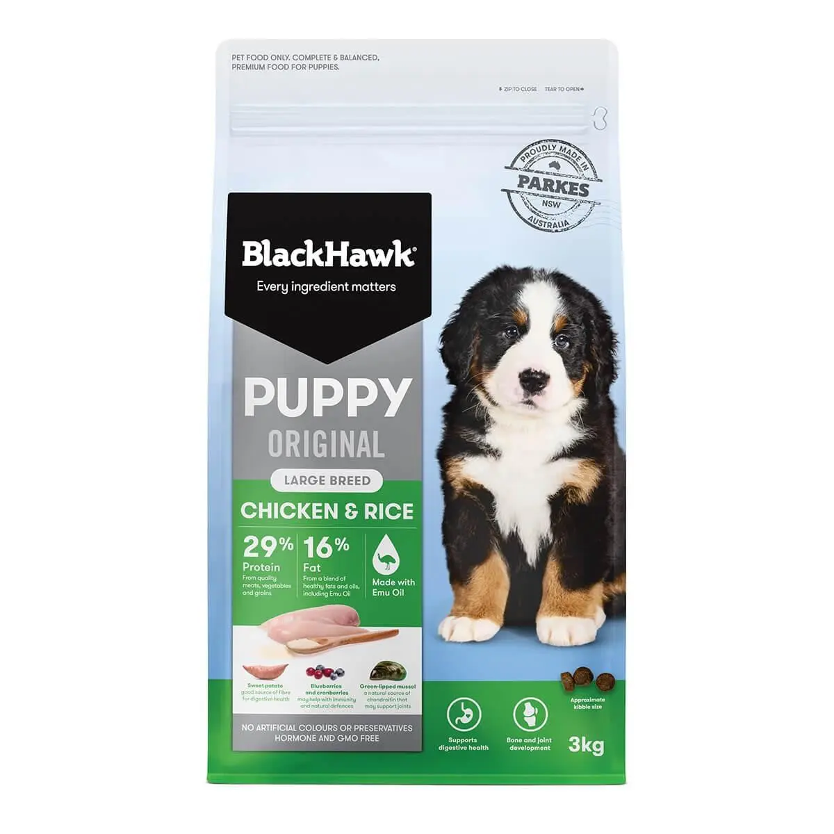 Black Hawk Puppy Large Breed Chicken and Rice Dry Dog Food - Image 5