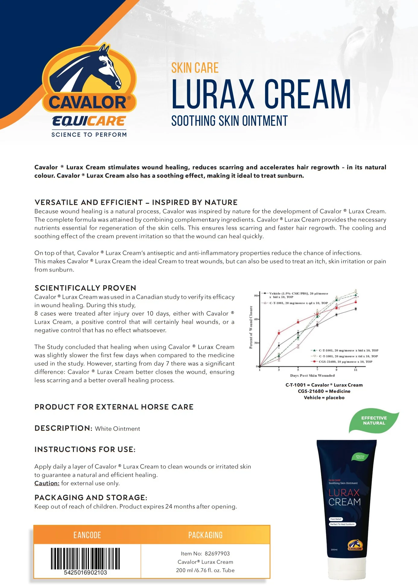 Cavalor Lurax Cream - Image 2