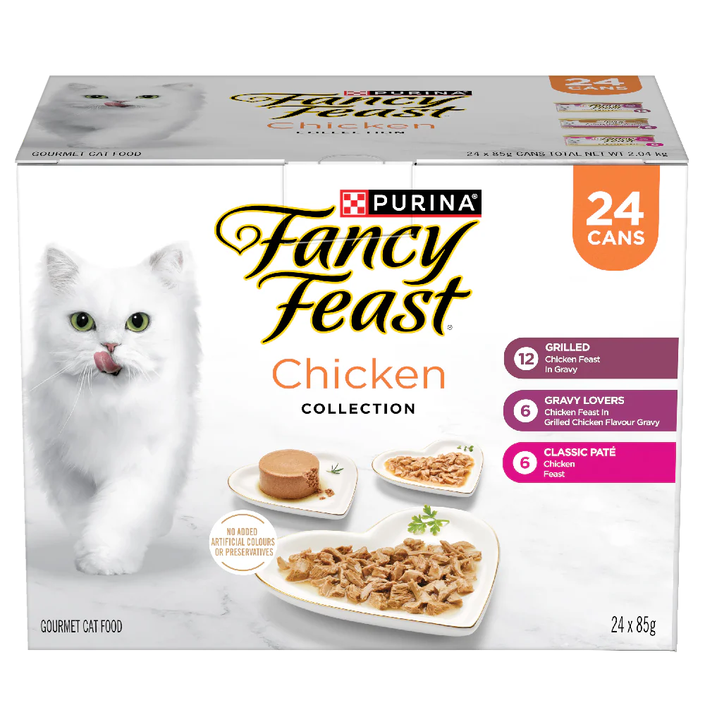 Fancy Feast Variety Chicken Collection Wet Cat Food