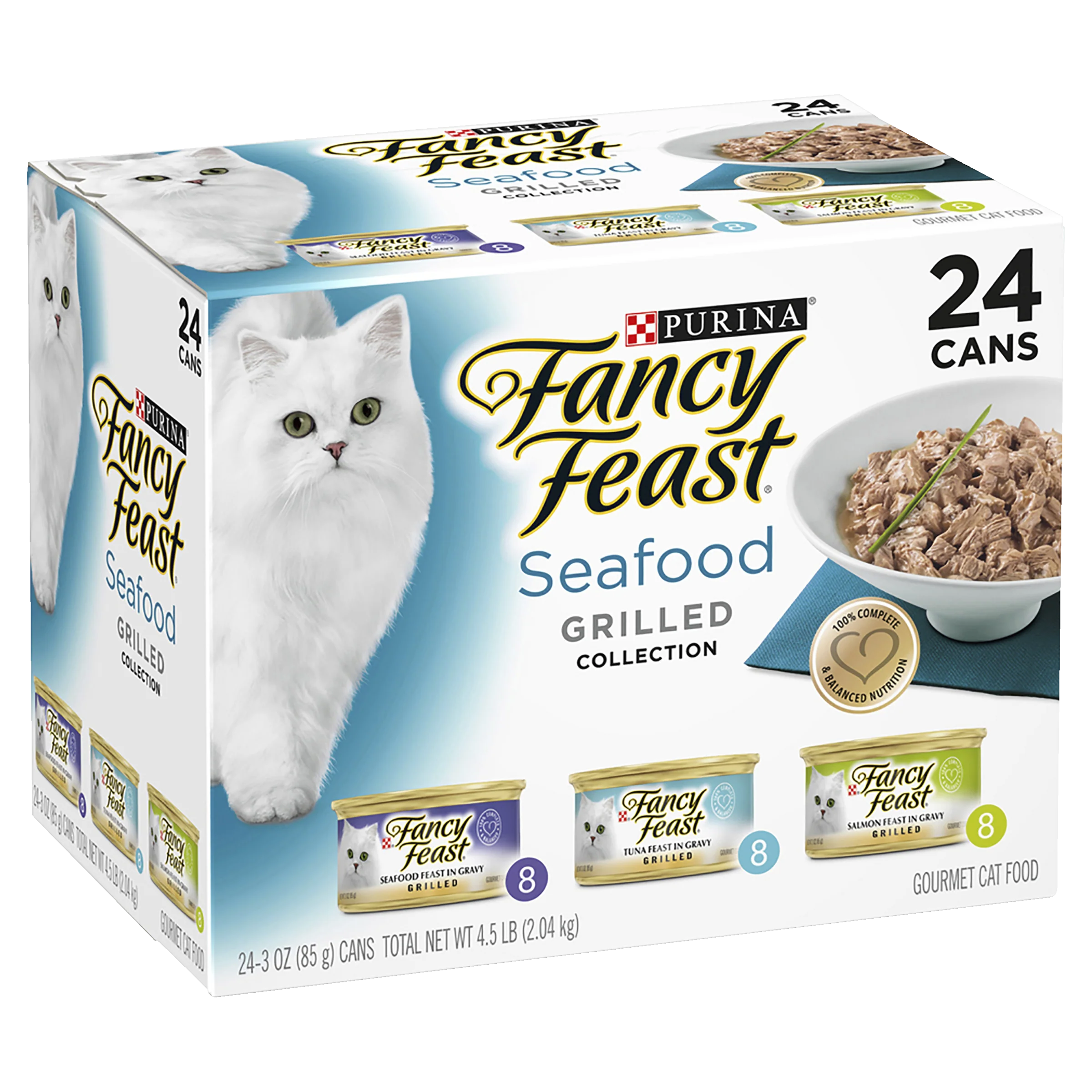 Fancy Feast Variety Grilled Seafood Collection