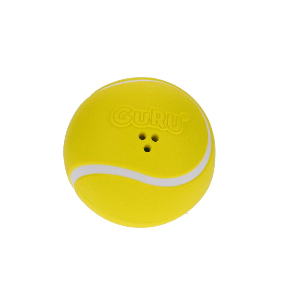 Guru Giggling Tennis Ball Large Dog Toy