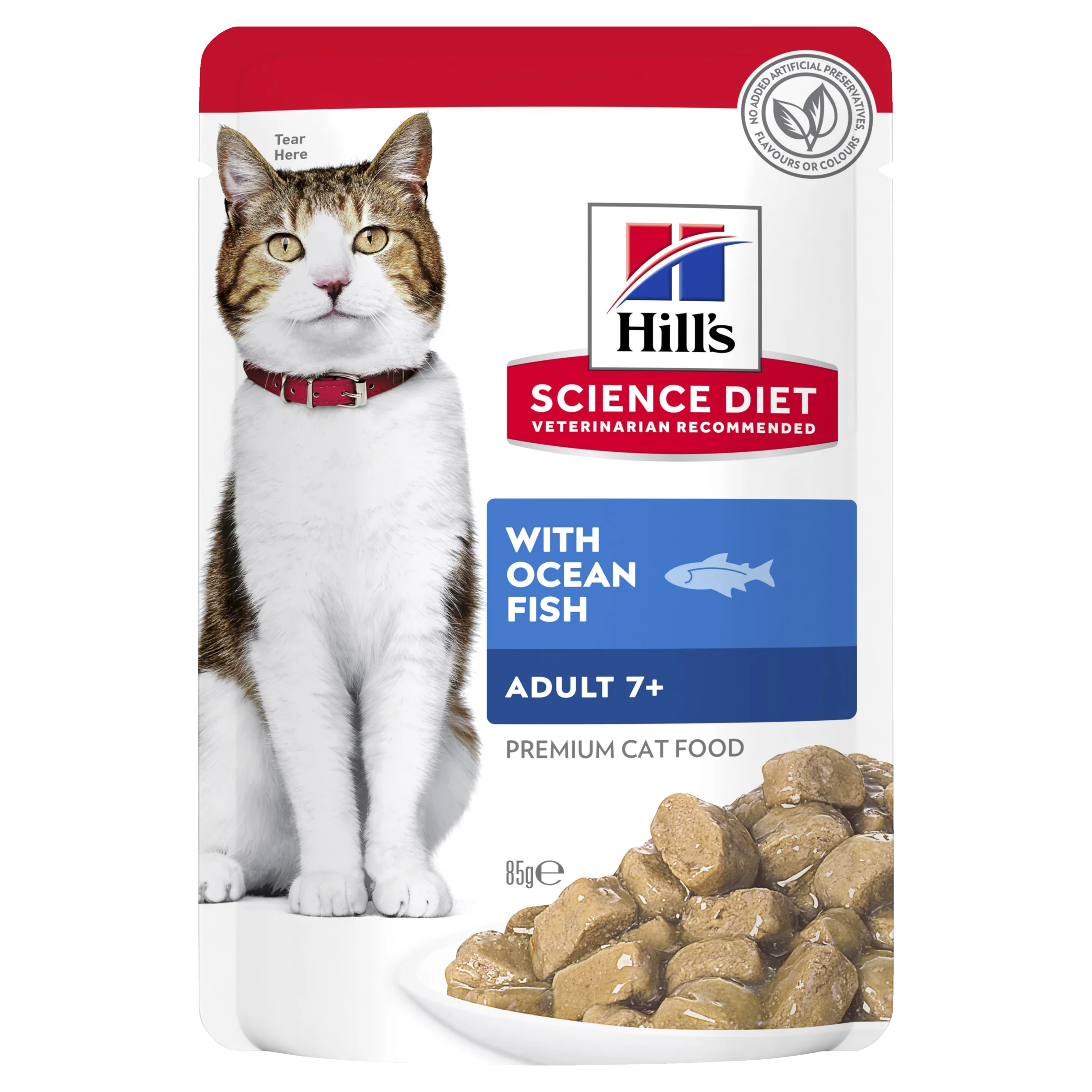 Hills Science Diet Adult 7+ Ocean Fish Pouch Wet Cat Food