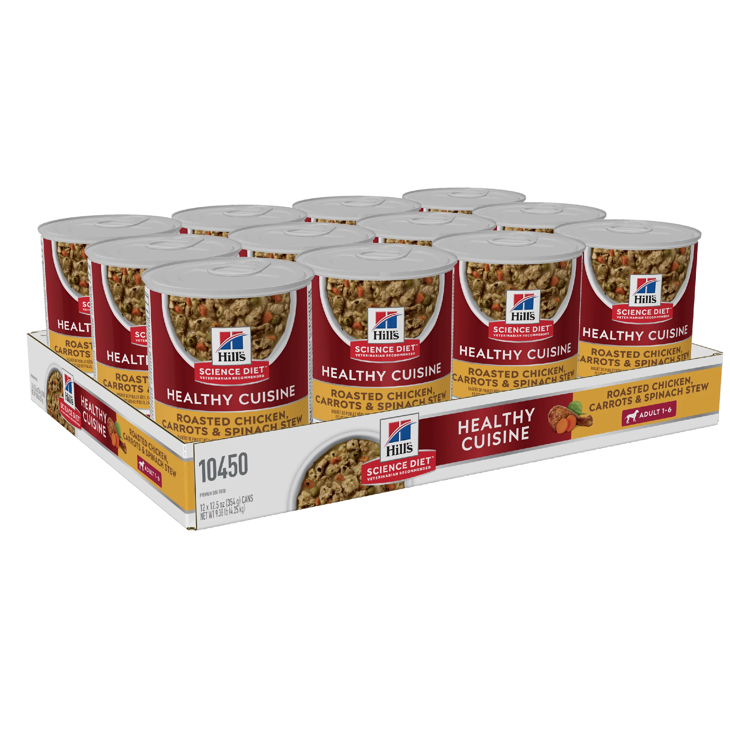 Hills Science Diet Adult Healthy Cuisine Chicken + Carrot Stew Wet Dog Food - Image 3