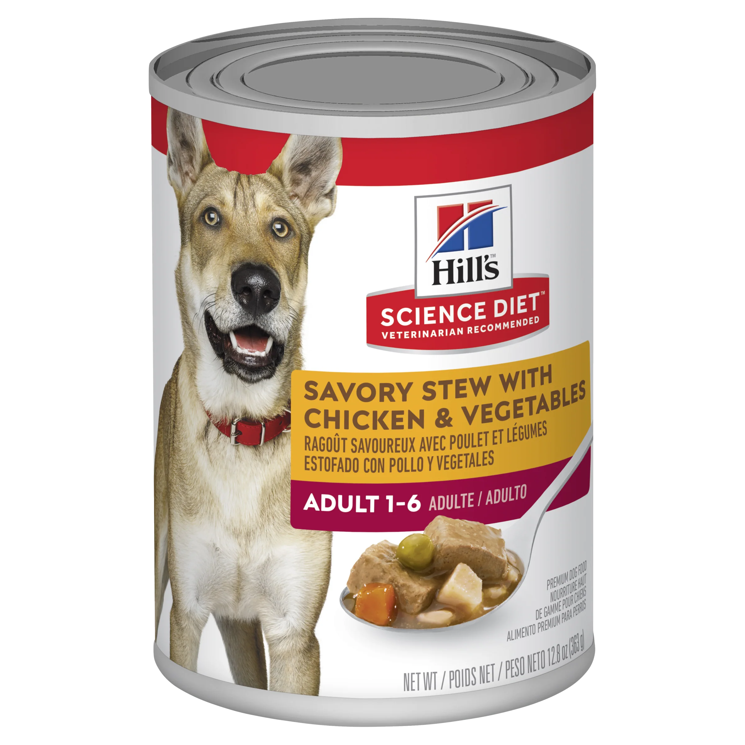 Hills Science Diet Adult Savory Stew Chicken & Vegetable Wet Dog Food