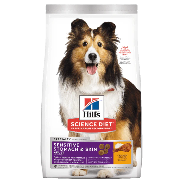 Hills Science Diet Adult Sensitive Stomach and Skin Dry Dog Food