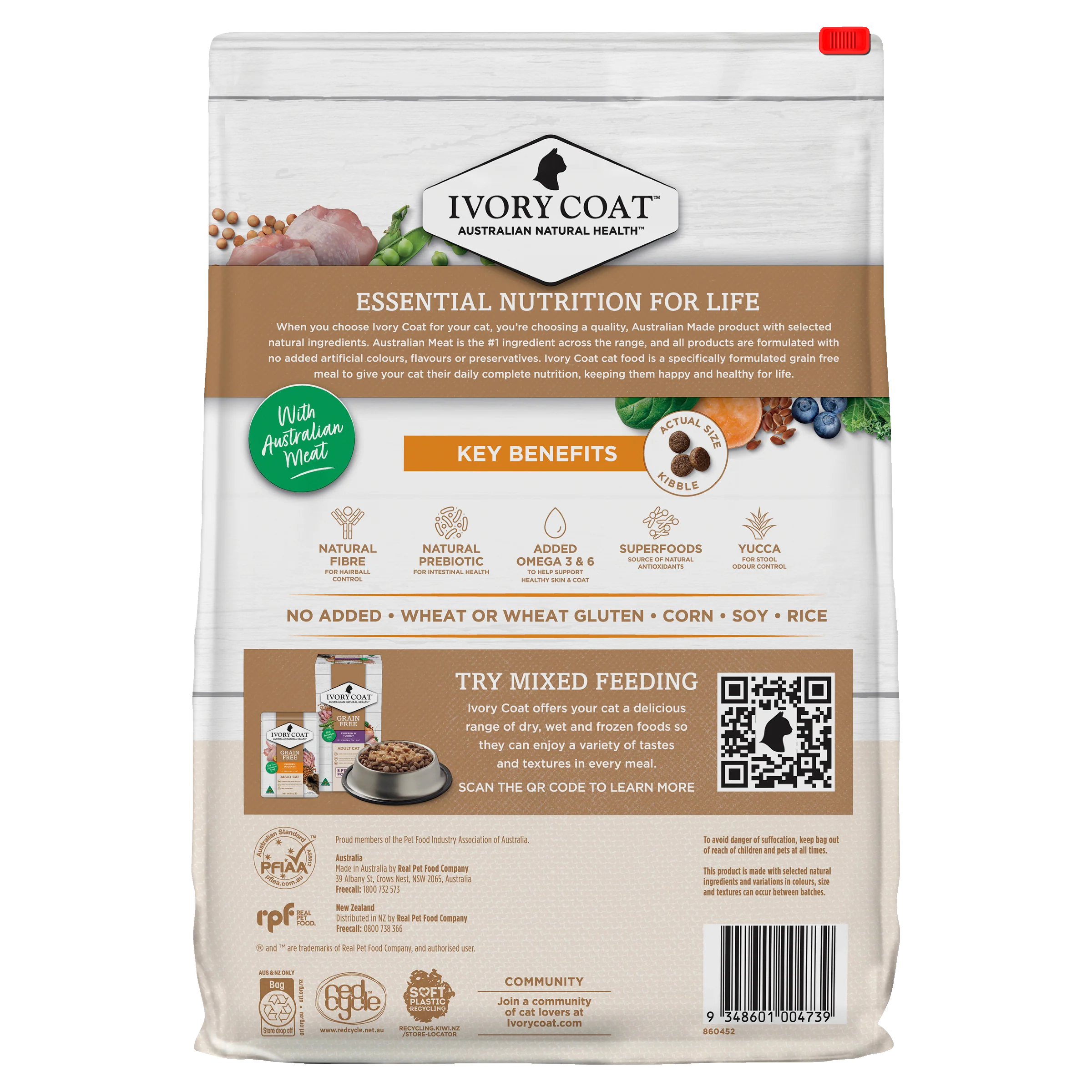 Ivory Coat Grain Free Adult Cat Chicken Dry Food - Image 2