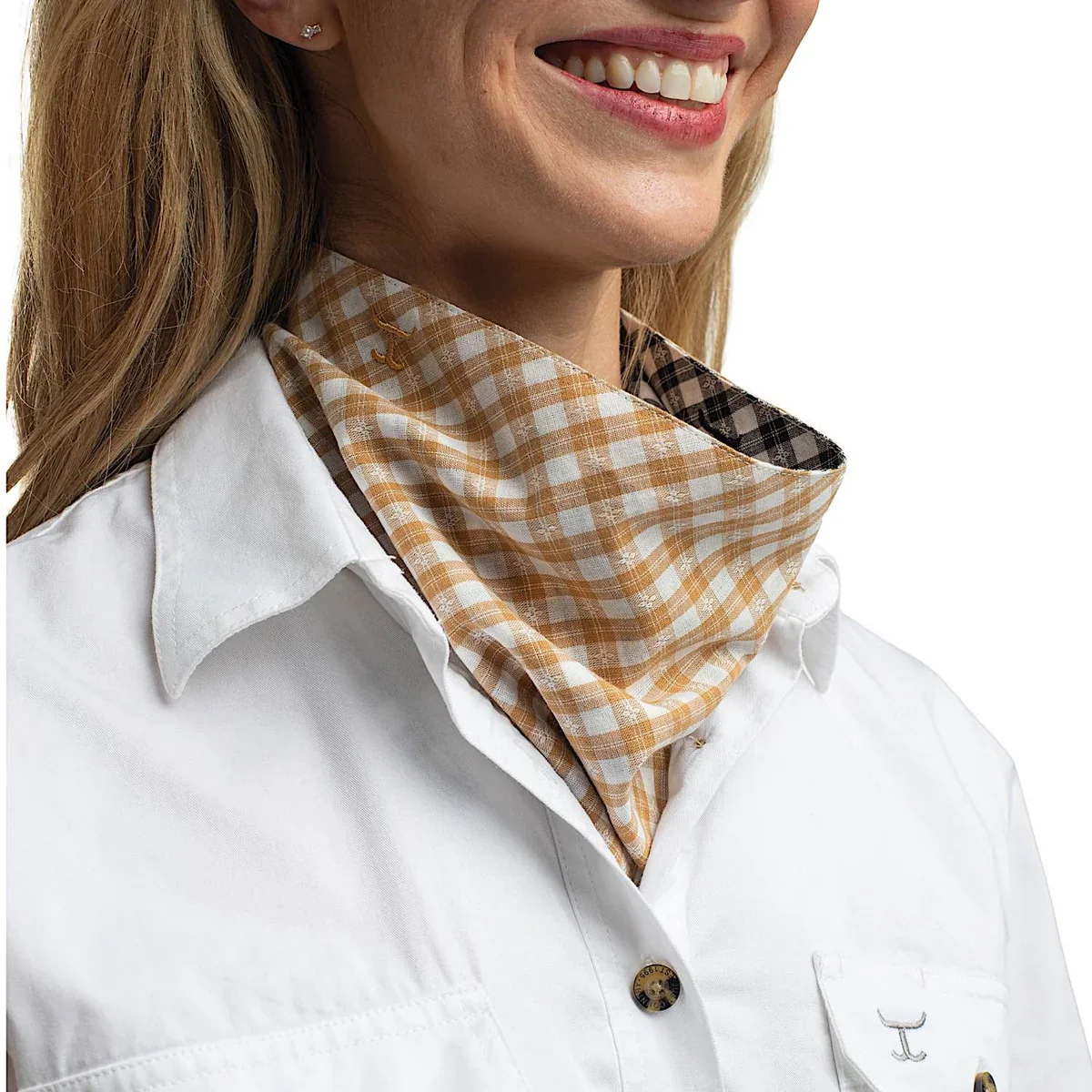 Just Country Womens Carlee Double Sided Scarf - Image 5