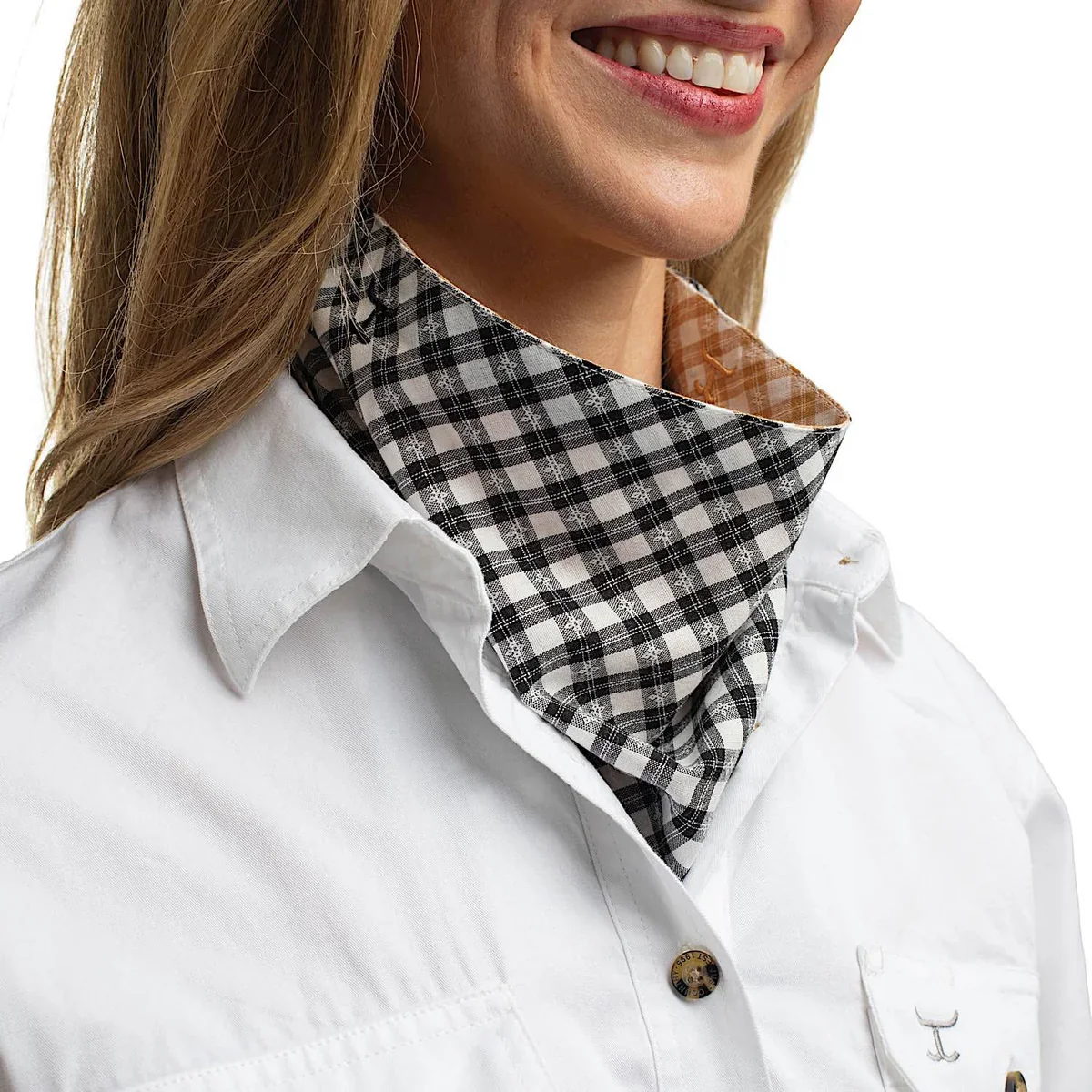 Just Country Womens Carlee Double Sided Scarf - Image 6
