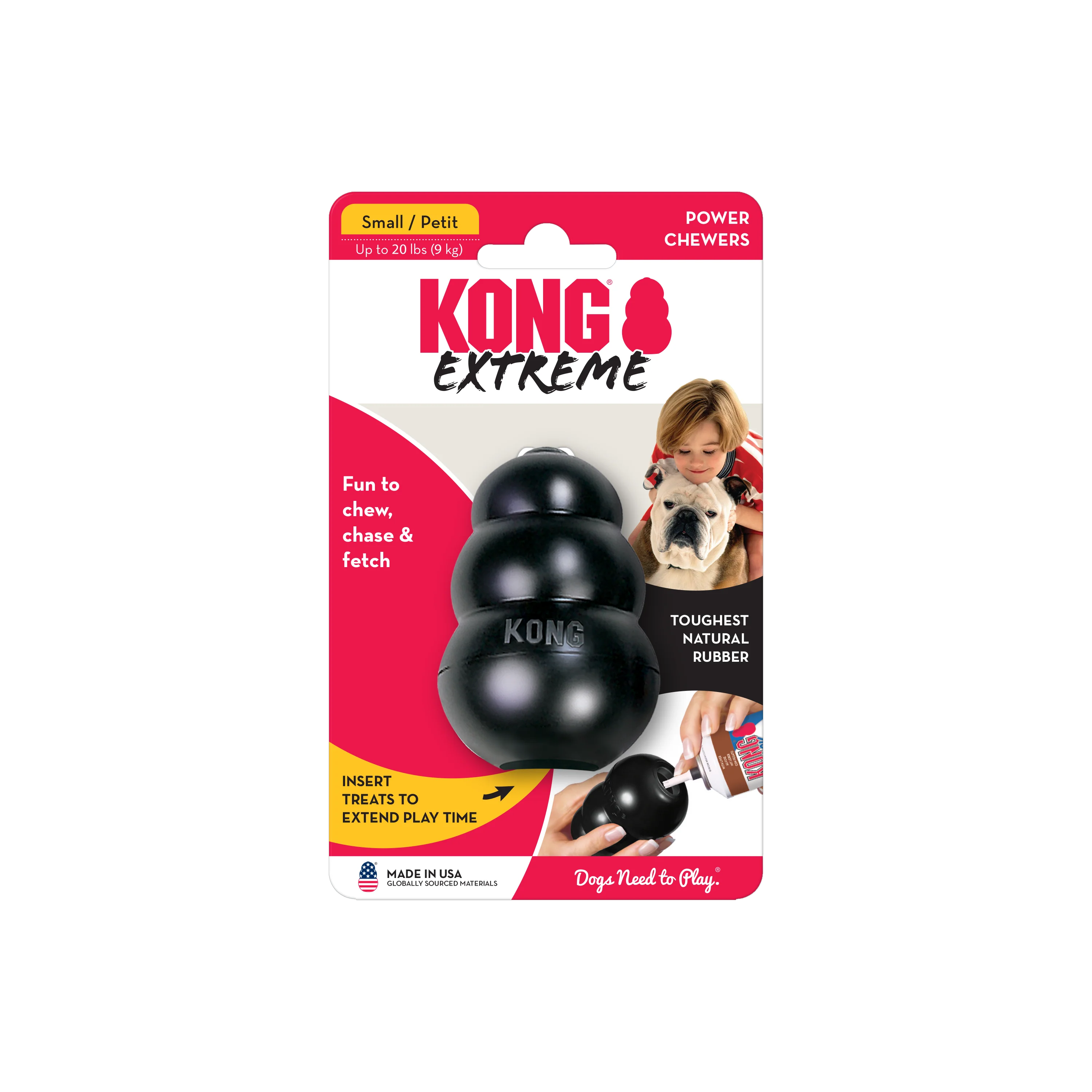 KONG Extreme Black Dog Toy