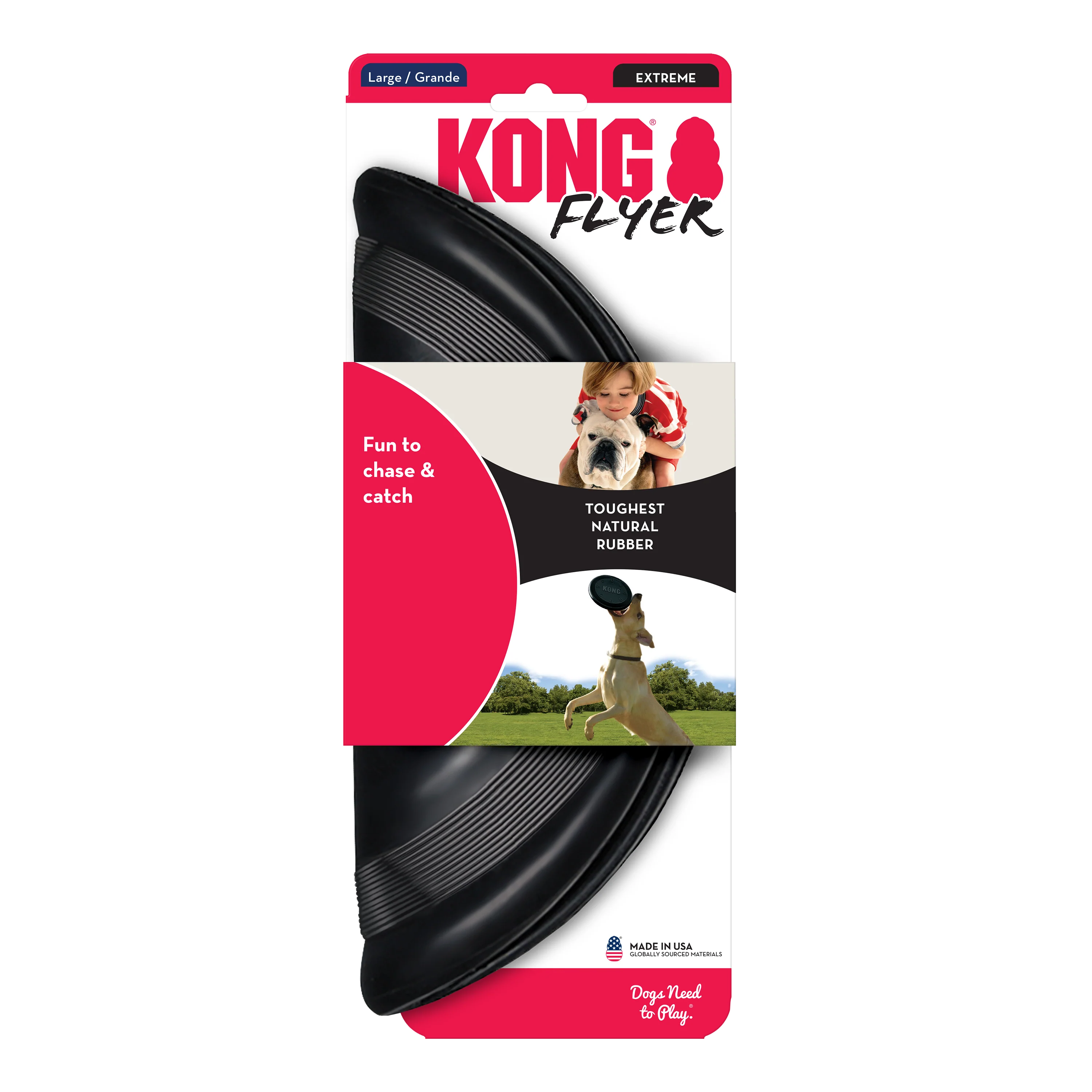 KONG Flyer Frisbee Extreme Dog Toy