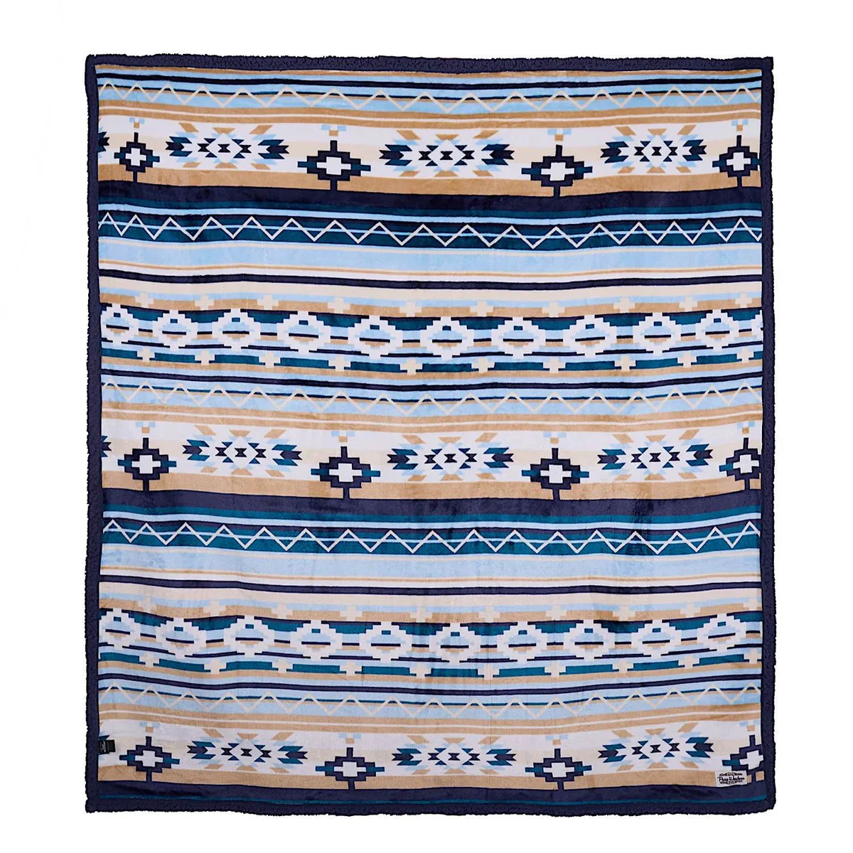Pure Western Aztec Print Snuggle Rug - Image 2