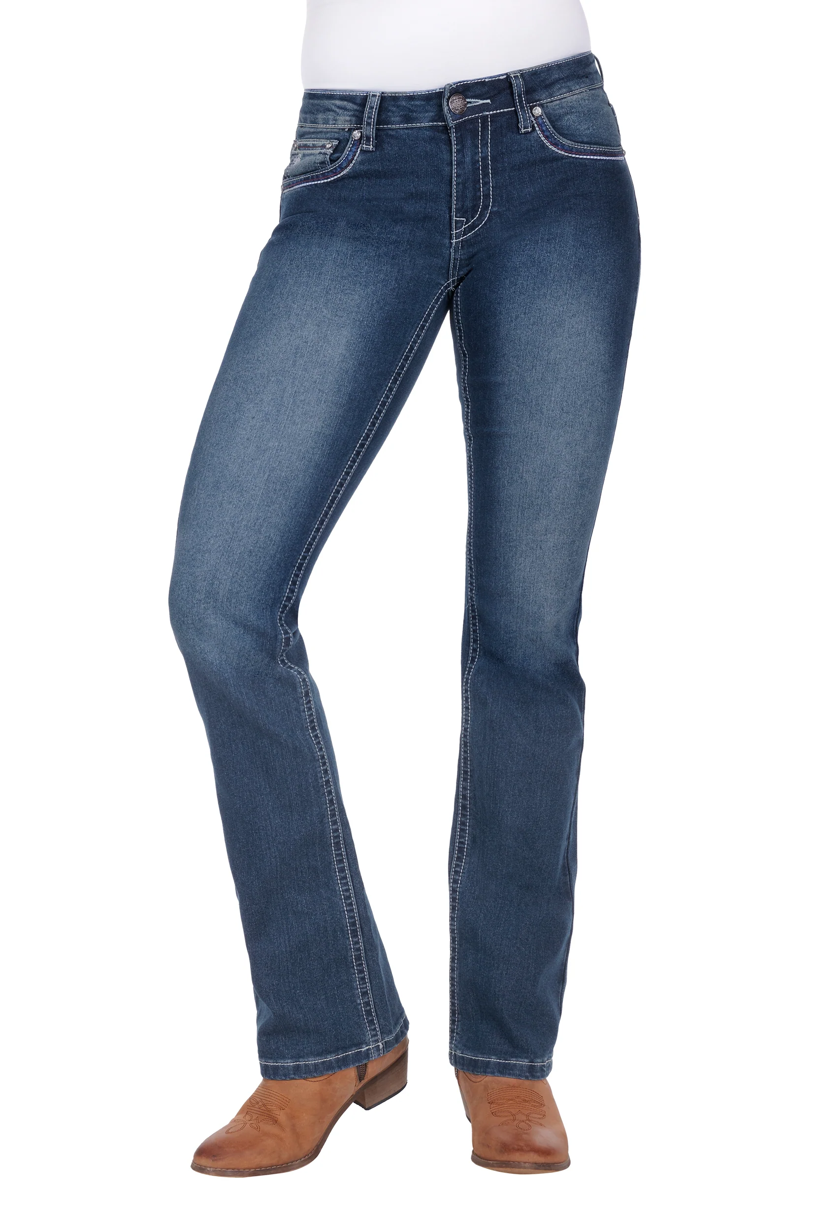 Pure Western Madeleine Boot Cut Jean - Image 2