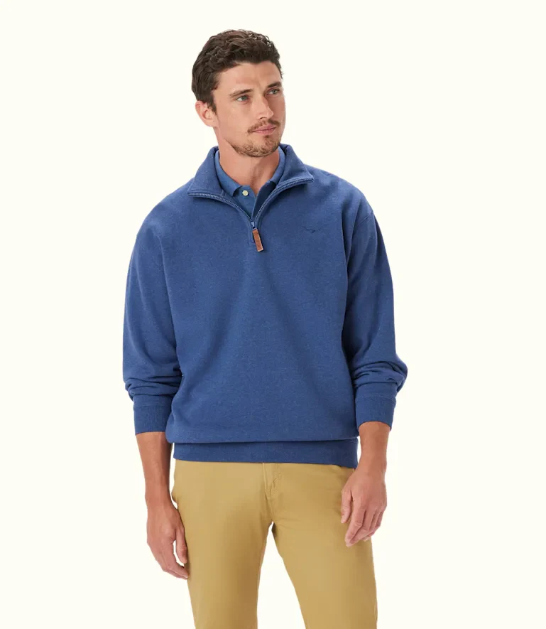 R.M. Williams Mulyungarie 1/4 Zip Sweatshirt - Image 2