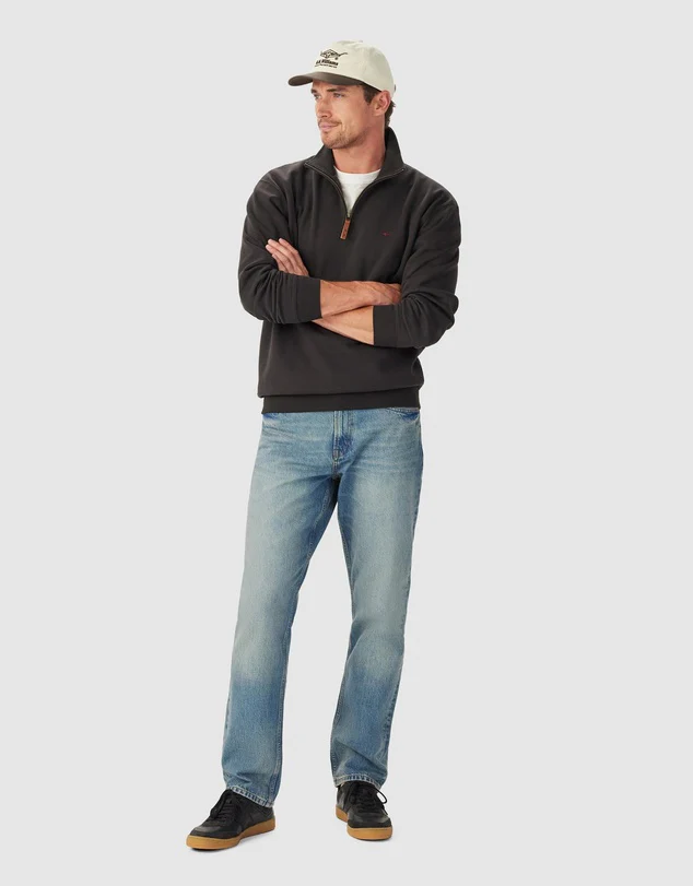 R.M. Williams Mulyungarie 1/4 Zip Sweatshirt - Image 3