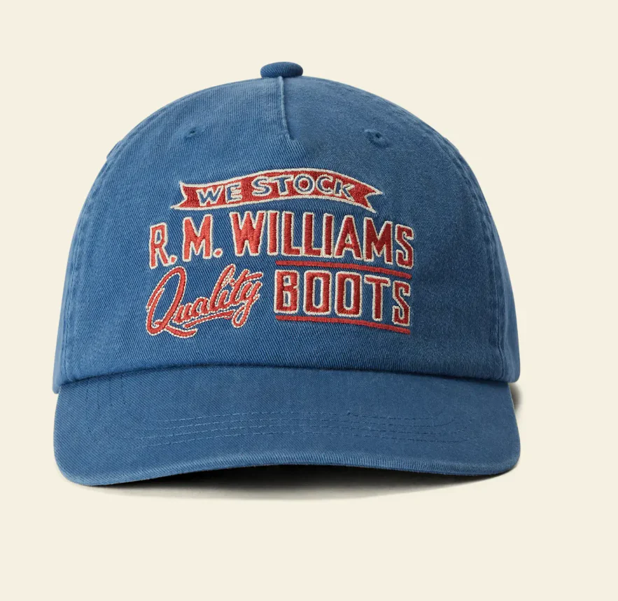 RM Williams Quality Boots Twill Cap - Image 3