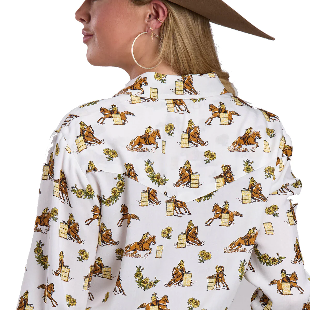 Roper Womens Five Star Collection Long Sleeve Shirt - Image 2