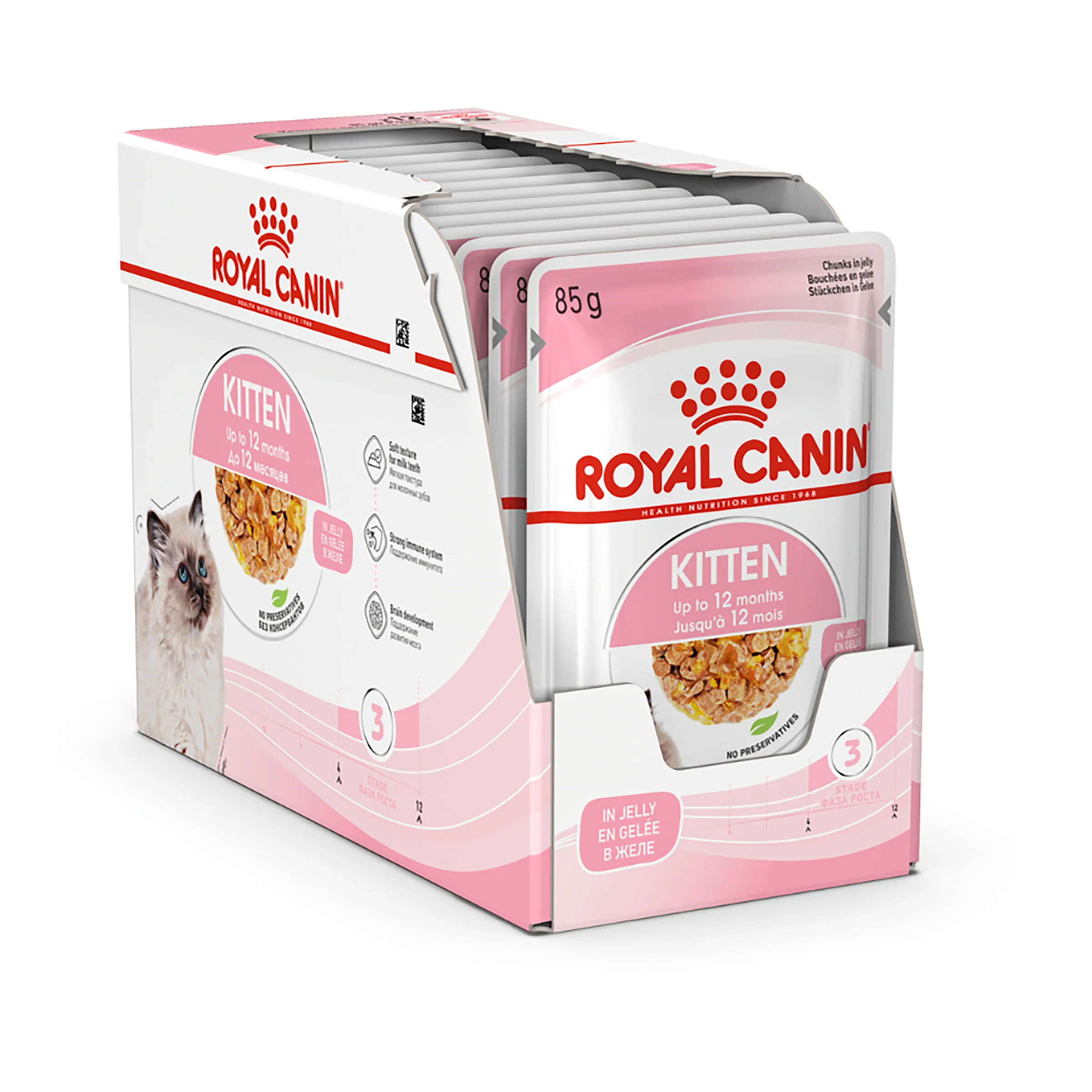 Royal Canin Kitten Chunks in Jelly Wet Cat Food