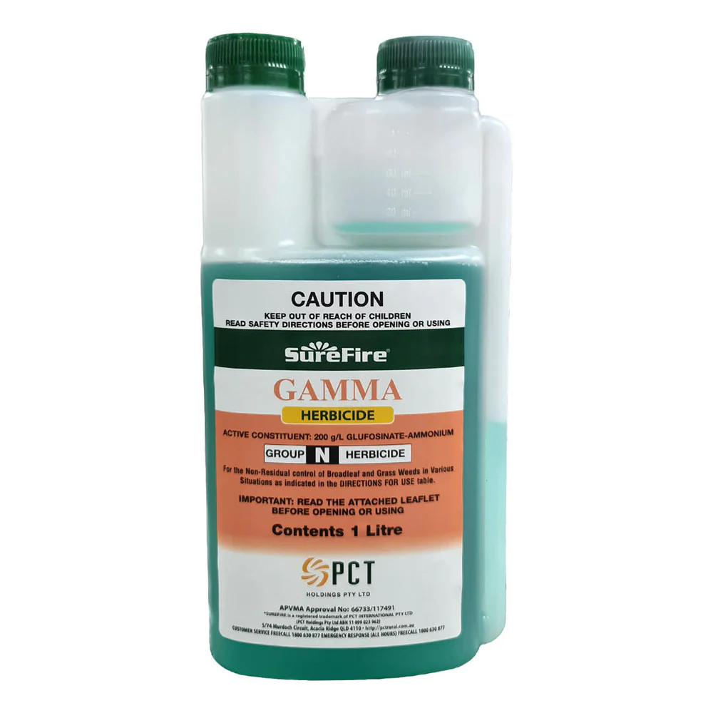 Surefire Gamma Herbicide - 200g/L Glufosinate Ammonium