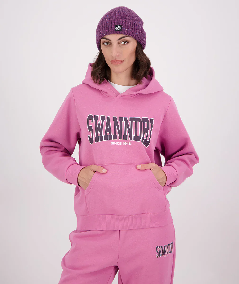 Swanndri Womens Varsity Hoodie - Image 2