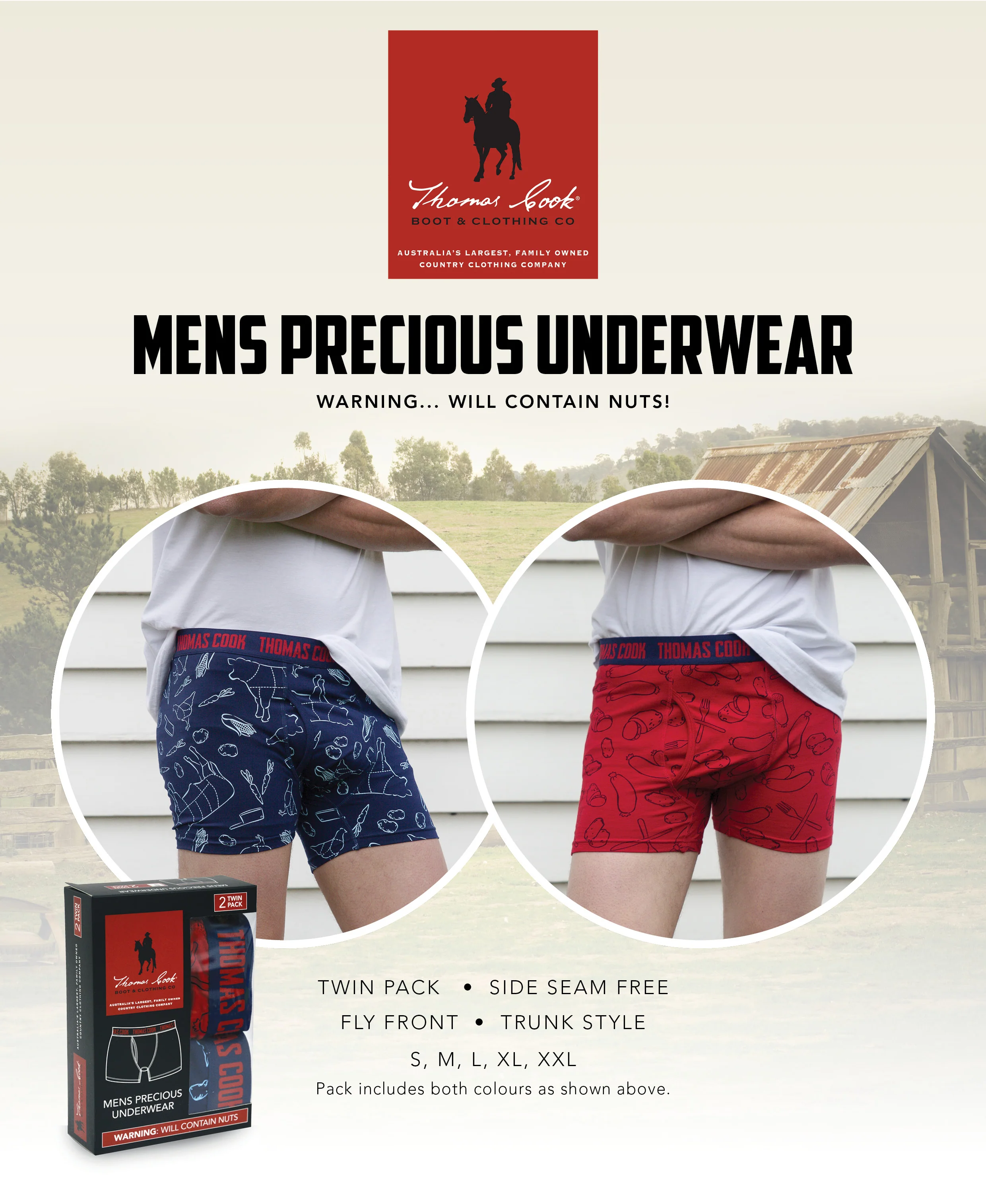 Thomas Cook Precious Underwear Twin Pack - Image 2
