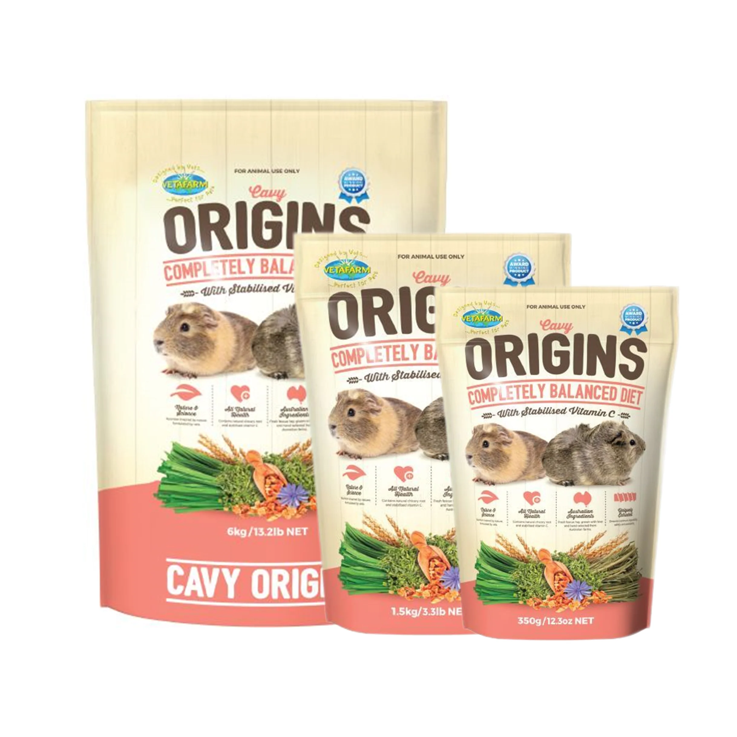 Vetafarm Cavy Origins Guinea Pig Food