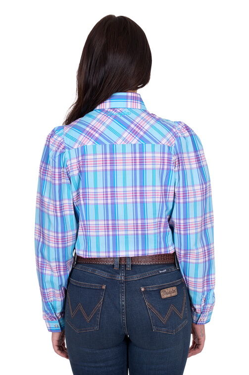 Wrangler Emily Check Shirt L/S - Image 3