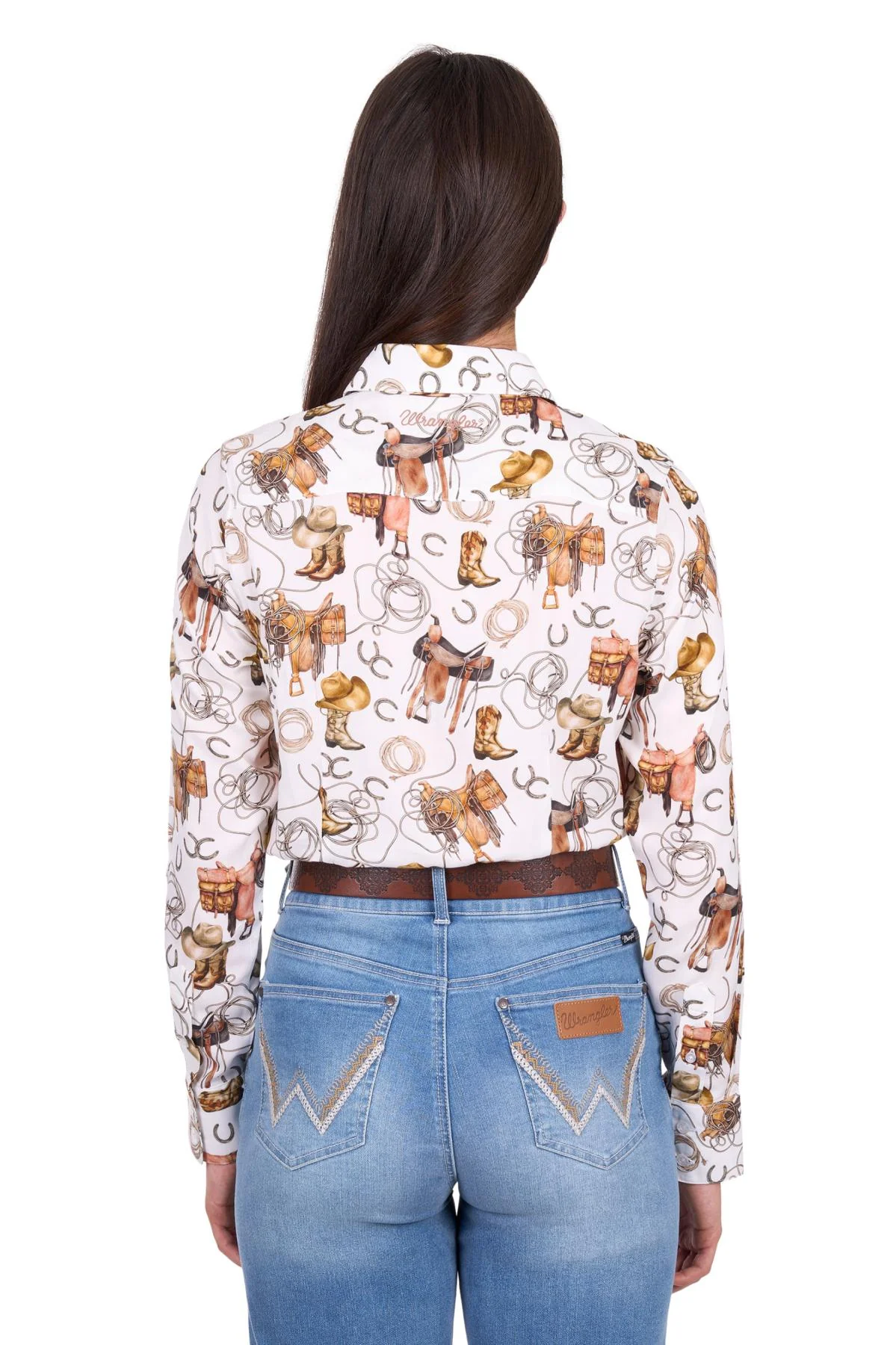 Wrangler Womens Marilyn Long Sleeve Shirt - Image 5